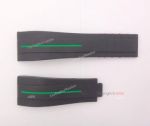 Replacement Rubber B Replica Strap for Rolex Yacht-master Watch